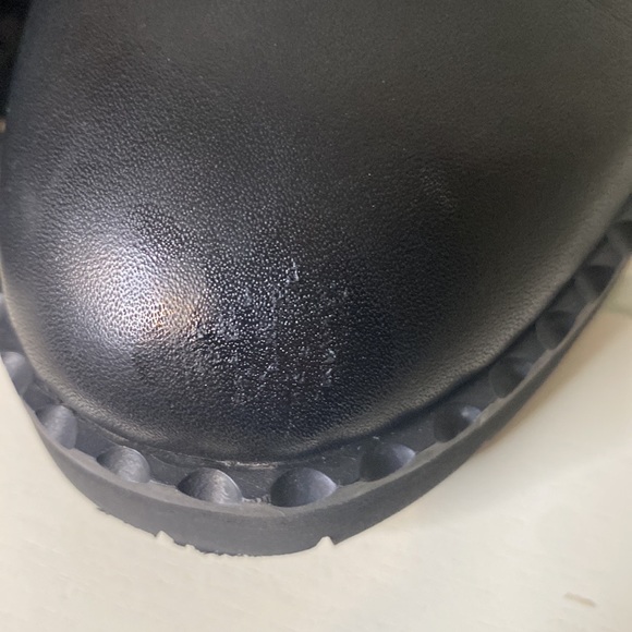 BOTTEGA VENETA Intrecciato Weave Calf Leather Lamb Fur Lined Combat Boots-Sz 8 - Picture 11 of 15